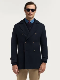 Abrigos-Alvaro Moreno ABRIGO BREM Azul Marino