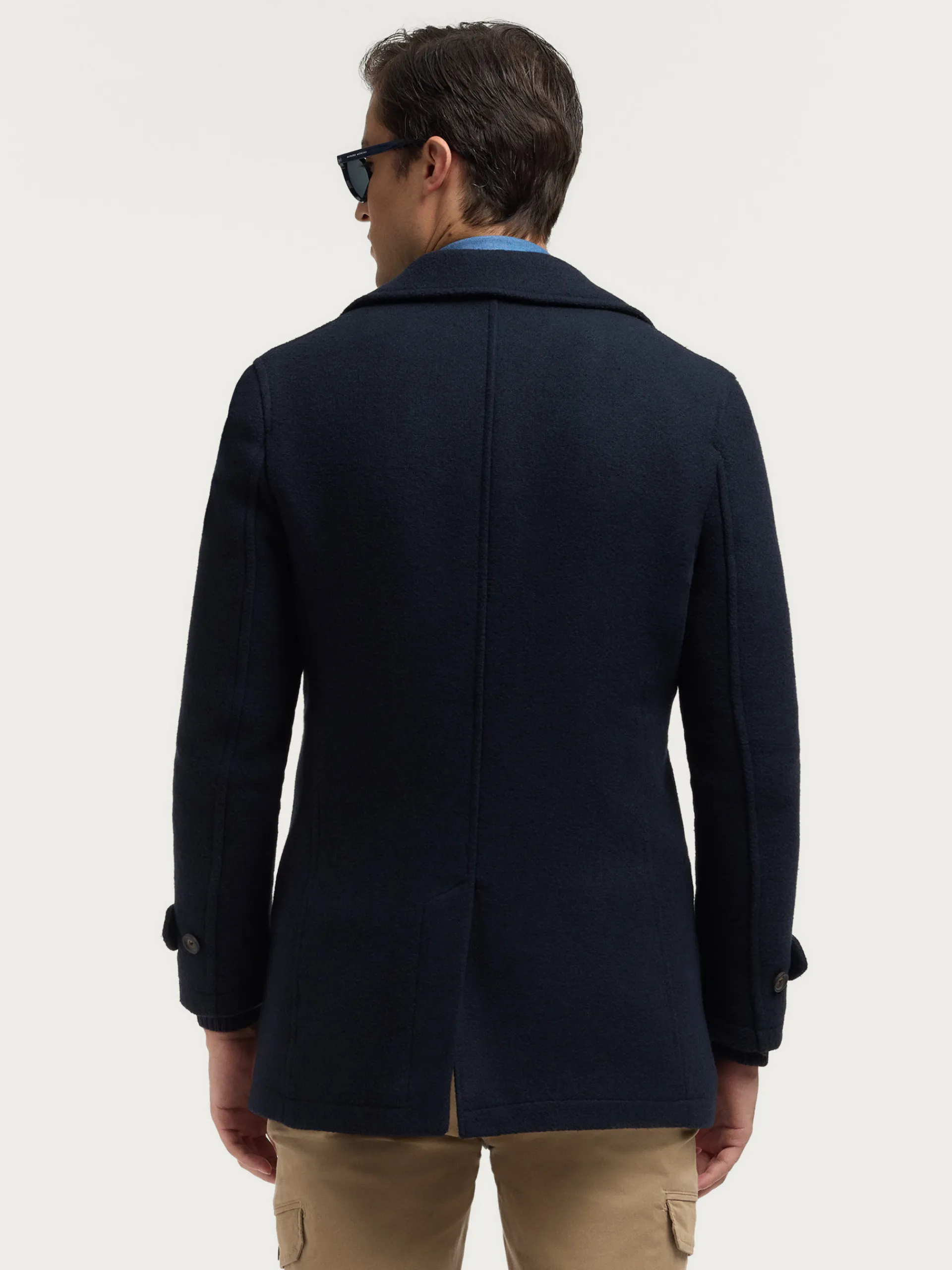 Abrigos-Alvaro Moreno ABRIGO BREM Azul Marino