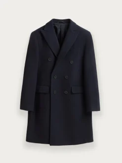 Abrigos-Alvaro Moreno ABRIGO HICKEY Azul Marino