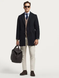 Abrigos-Alvaro Moreno ABRIGO MOON Azul Marino