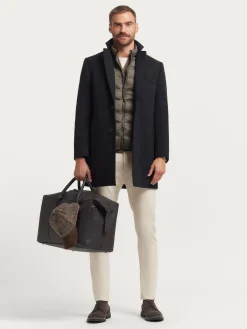 Abrigos-Alvaro Moreno ABRIGO MOON Negro