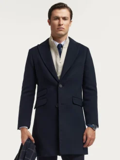 Abrigos-Alvaro Moreno ABRIGO NERON Azul Marino