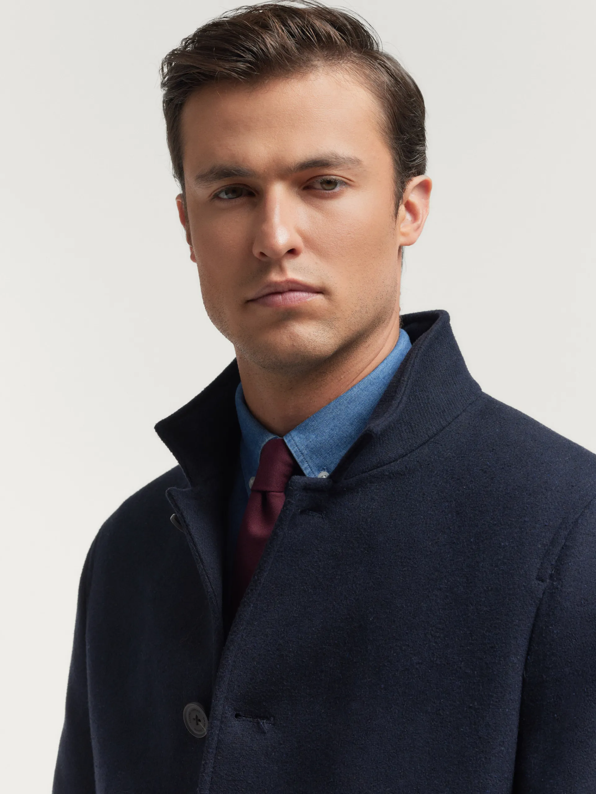 Abrigos-Alvaro Moreno ABRIGO STEVEN Azul Marino