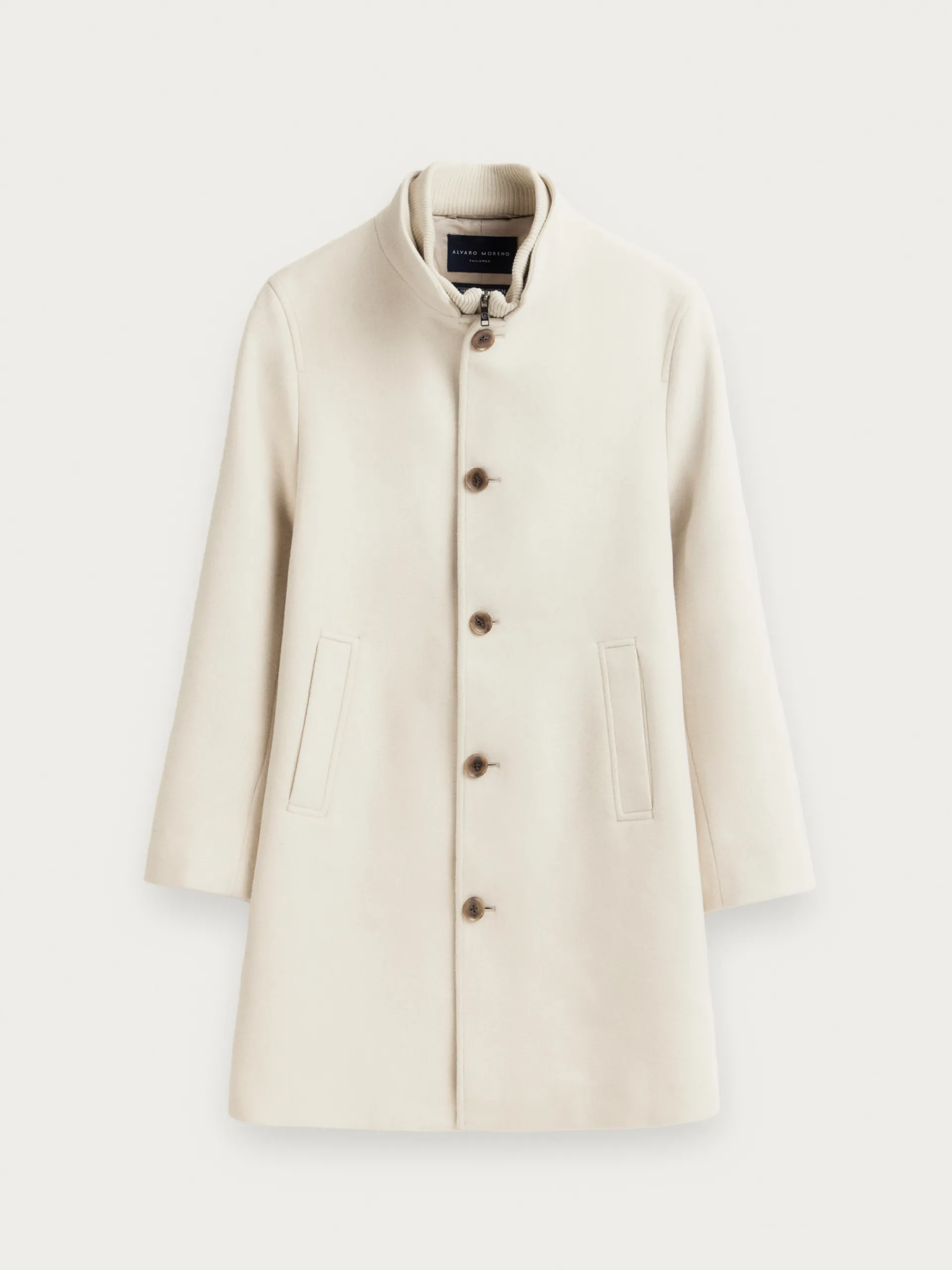 Abrigos-Alvaro Moreno ABRIGO STEVEN Crudo