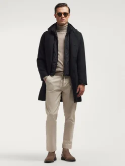 Abrigos-Alvaro Moreno ABRIGO STEVEN Negro