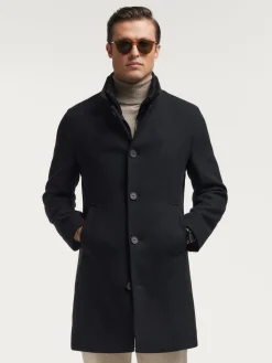 Abrigos-Alvaro Moreno ABRIGO STEVEN Negro