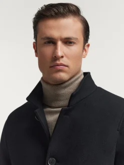 Abrigos-Alvaro Moreno ABRIGO STEVEN Negro