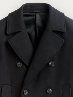 Abrigos-Alvaro Moreno ABRIGO THOMAS Azul Marino