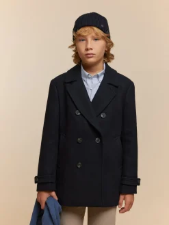 Cazadoras Y Chalecos-Alvaro Moreno ABRIGO THOMAS KIDS Azul Marino