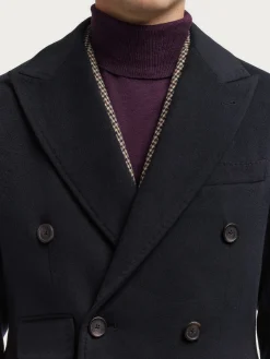 Abrigos-Alvaro Moreno ABRIGO WELLS Azul Marino