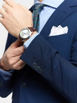 Trajes|Trajes-Alvaro Moreno AMERICANA BIRDEYE Azul Marino