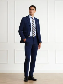 Trajes|Trajes-Alvaro Moreno AMERICANA BIRDEYE Azul Marino