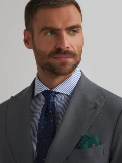 Trajes|Trajes-Alvaro Moreno AMERICANA CAPO FIL A FIL Gris