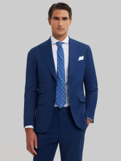 Trajes|Trajes-Alvaro Moreno AMERICANA CAPO MICRO Azul