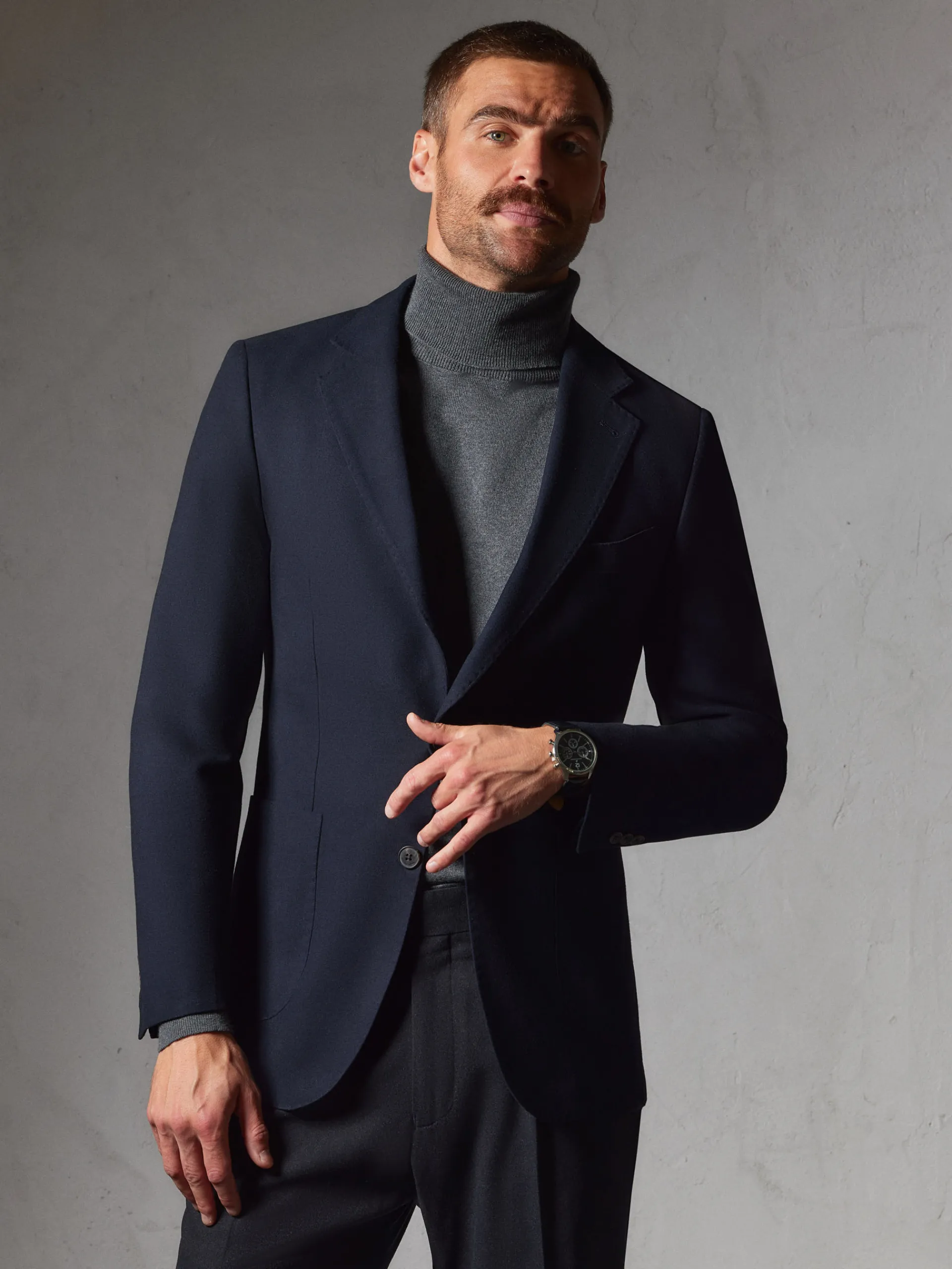 Americanas-Alvaro Moreno AMERICANA CLASSIC TWILL Azul Marino