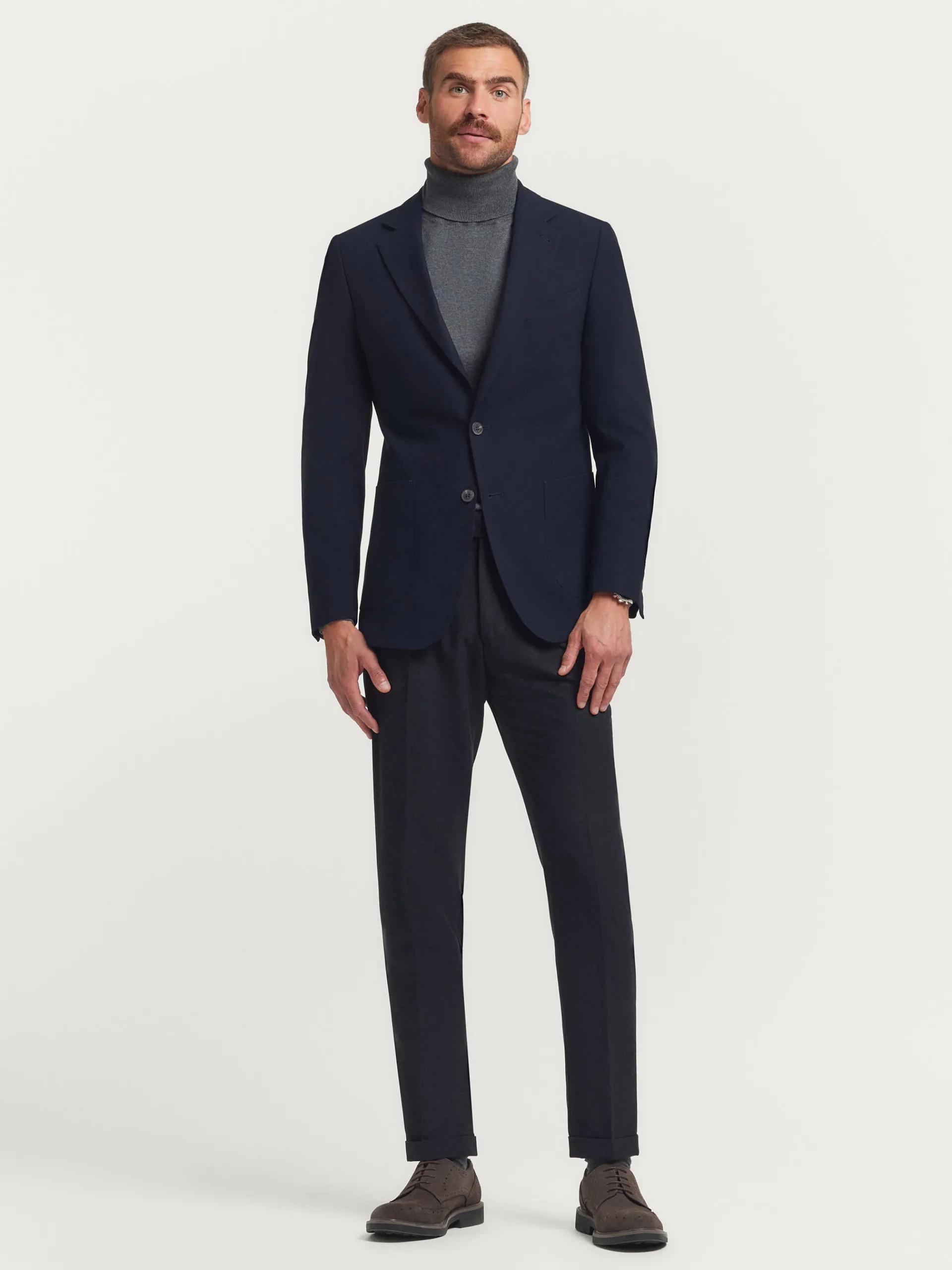 Americanas-Alvaro Moreno AMERICANA CLASSIC TWILL Azul Marino