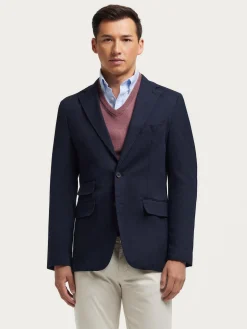 Americanas-Alvaro Moreno AMERICANA ESTRUCTURA Azul Marino