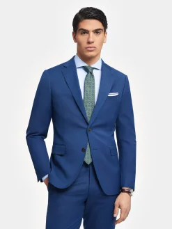 Trajes|Trajes-Alvaro Moreno AMERICANA FIL A FIL Azul