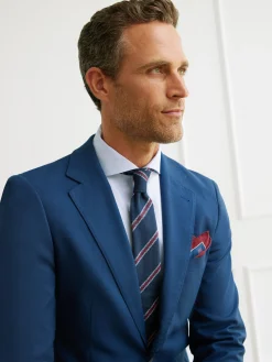 Trajes|Trajes-Alvaro Moreno AMERICANA FIL A FIL Azul