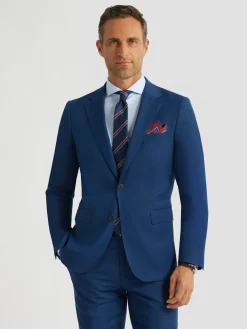 Trajes|Trajes-Alvaro Moreno AMERICANA FIL A FIL Azul