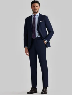 Trajes|Trajes-Alvaro Moreno AMERICANA FIL A FIL Azul Marino