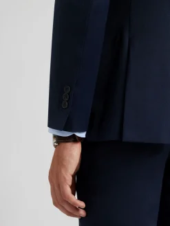 Trajes|Trajes-Alvaro Moreno AMERICANA FIL A FIL Azul Marino