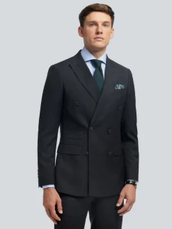 Trajes|Trajes-Alvaro Moreno AMERICANA FIL A FIL CRUZADO Gris