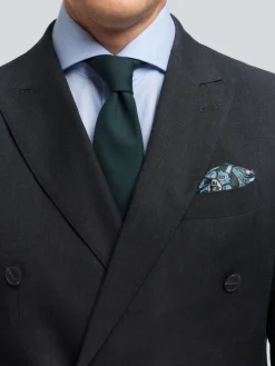 Trajes|Trajes-Alvaro Moreno AMERICANA FIL A FIL CRUZADO Gris