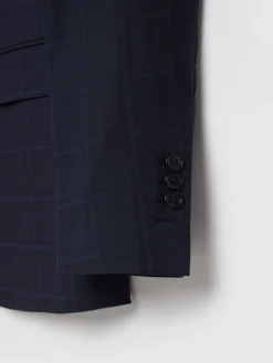 Trajes|Trajes-Alvaro Moreno AMERICANA FINESTRA SLIM Azul Marino