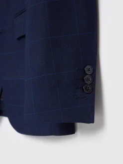 Trajes|Trajes-Alvaro Moreno AMERICANA GALES SLIM Azul Marino