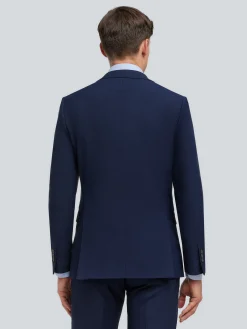 Trajes|Trajes-Alvaro Moreno AMERICANA MICRO BIRD Azul Marino