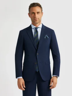 Trajes|Trajes-Alvaro Moreno AMERICANA MICRO BIRD Azul Marino