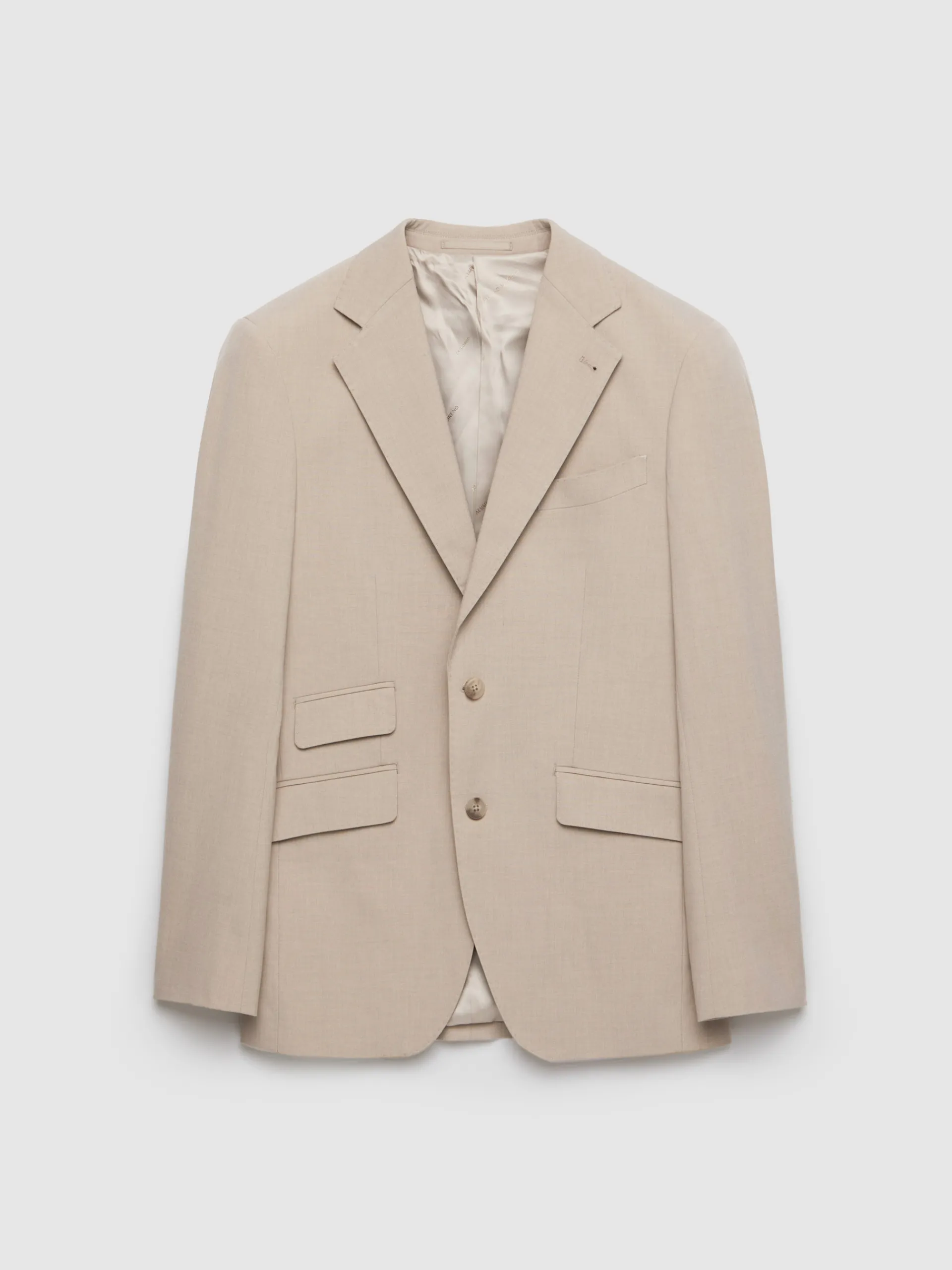 Trajes|Trajes-Alvaro Moreno AMERICANA NAPOLI Beige