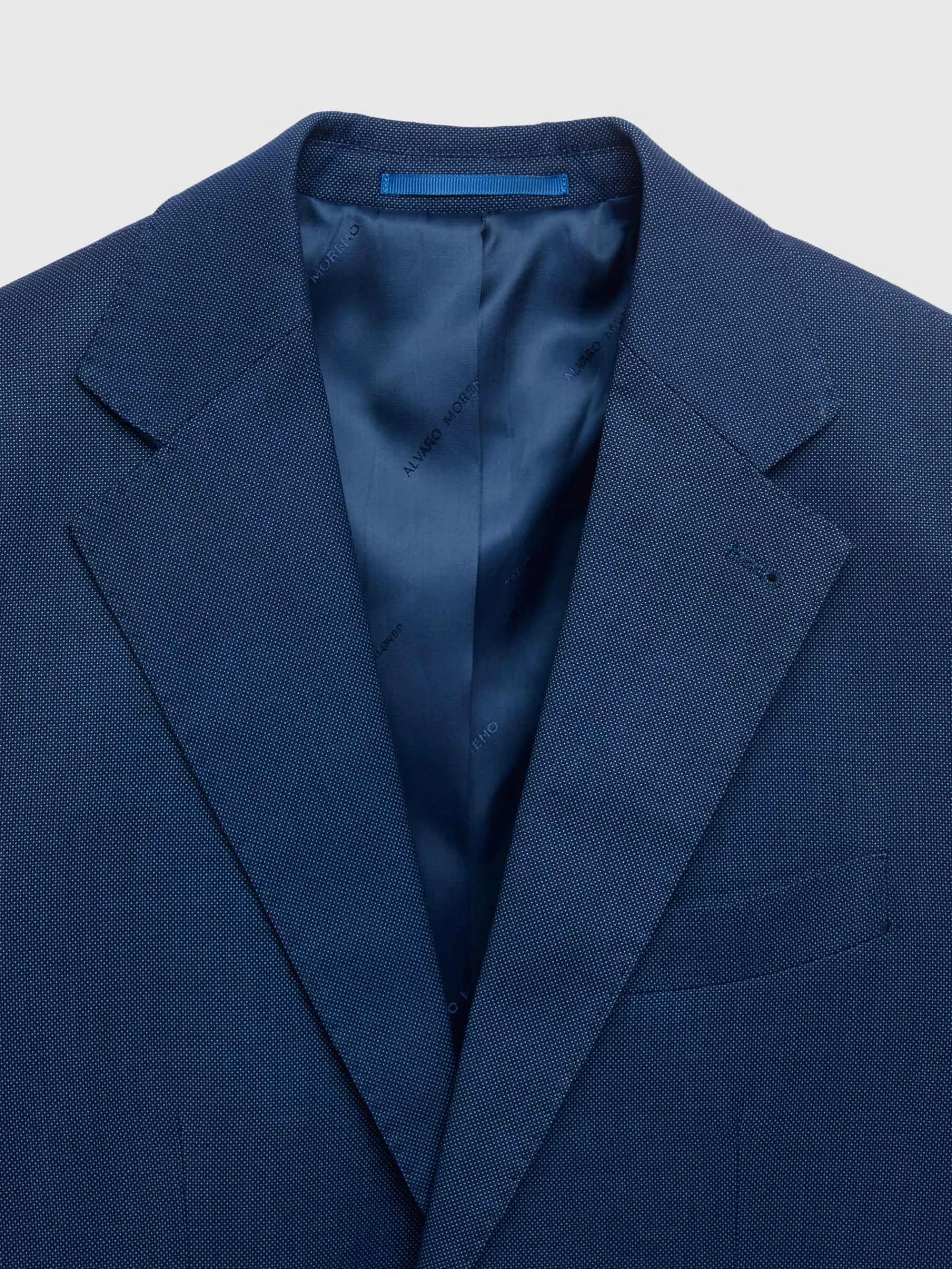 Trajes|Trajes-Alvaro Moreno AMERICANA NAPOLI MICROBIRD Azul