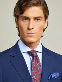 Trajes|Trajes-Alvaro Moreno AMERICANA PLAIN SLIM Azul