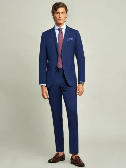 Trajes|Trajes-Alvaro Moreno AMERICANA PLAIN SLIM Azul