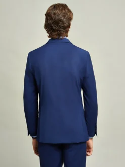 Trajes|Trajes-Alvaro Moreno AMERICANA PLAIN SLIM Azul