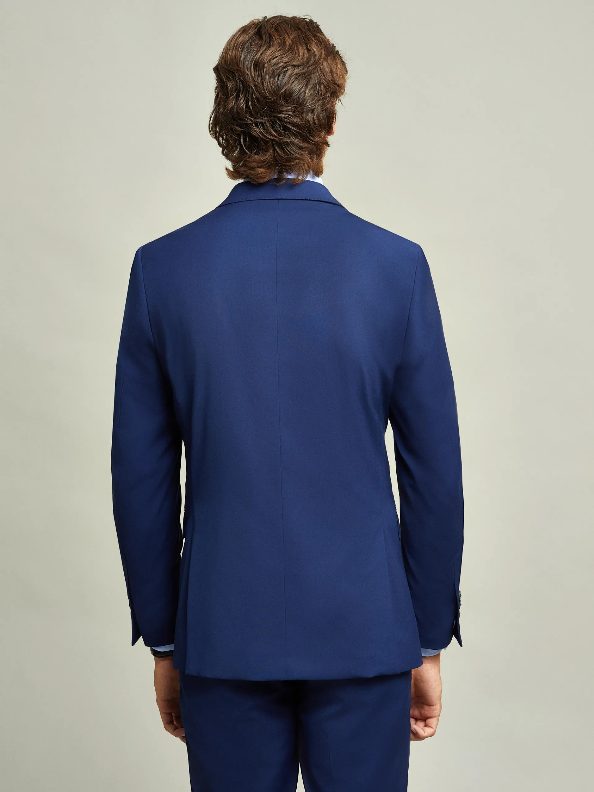 Trajes|Trajes-Alvaro Moreno AMERICANA PLAIN SLIM Azul