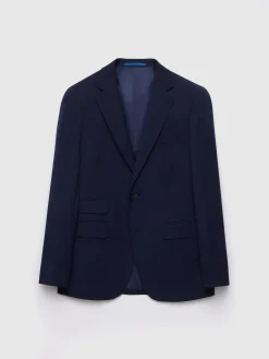 Trajes|Trajes-Alvaro Moreno AMERICANA PLAIN SLIM Azul Marino