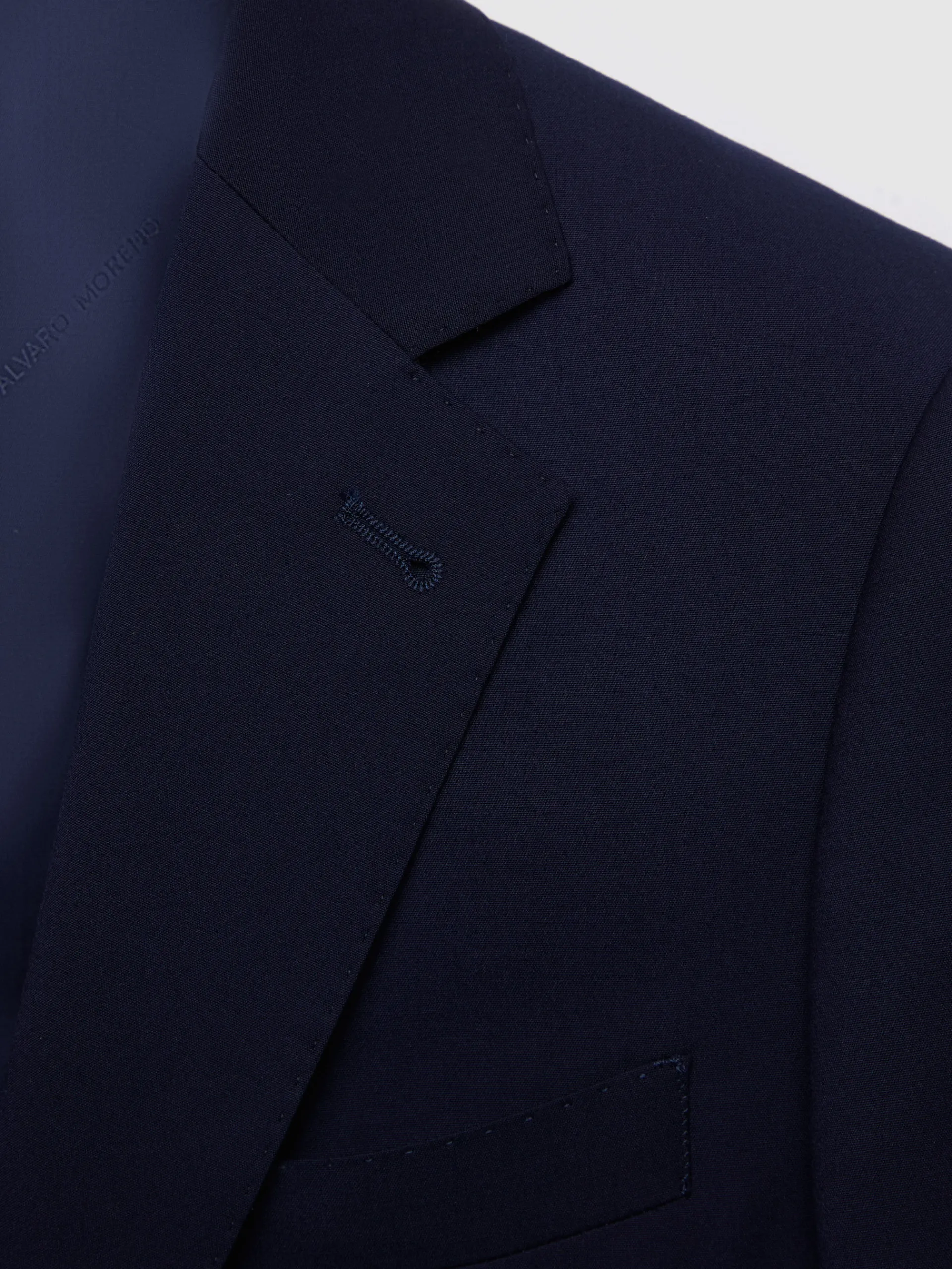 Trajes|Trajes-Alvaro Moreno AMERICANA PLAIN SLIM Azul Marino