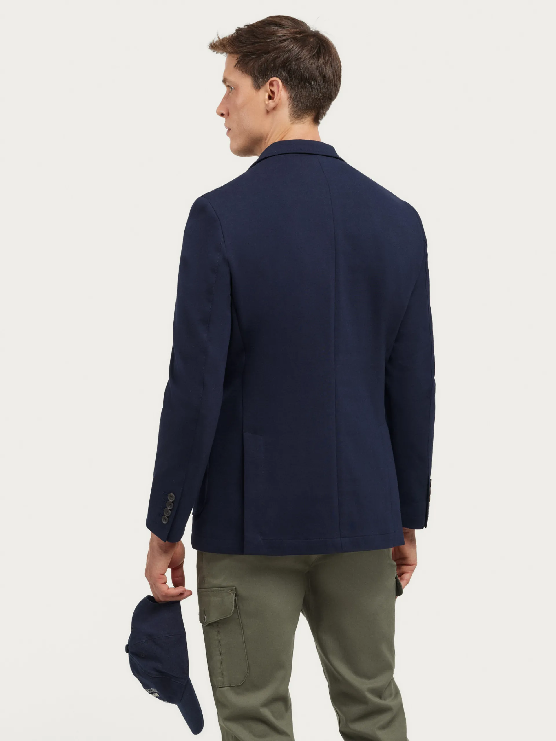 Americanas-Alvaro Moreno AMERICANA PUNTO Azul Marino