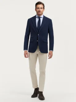 Americanas-Alvaro Moreno AMERICANA PUNTO ESTRUCTURA Azul Marino