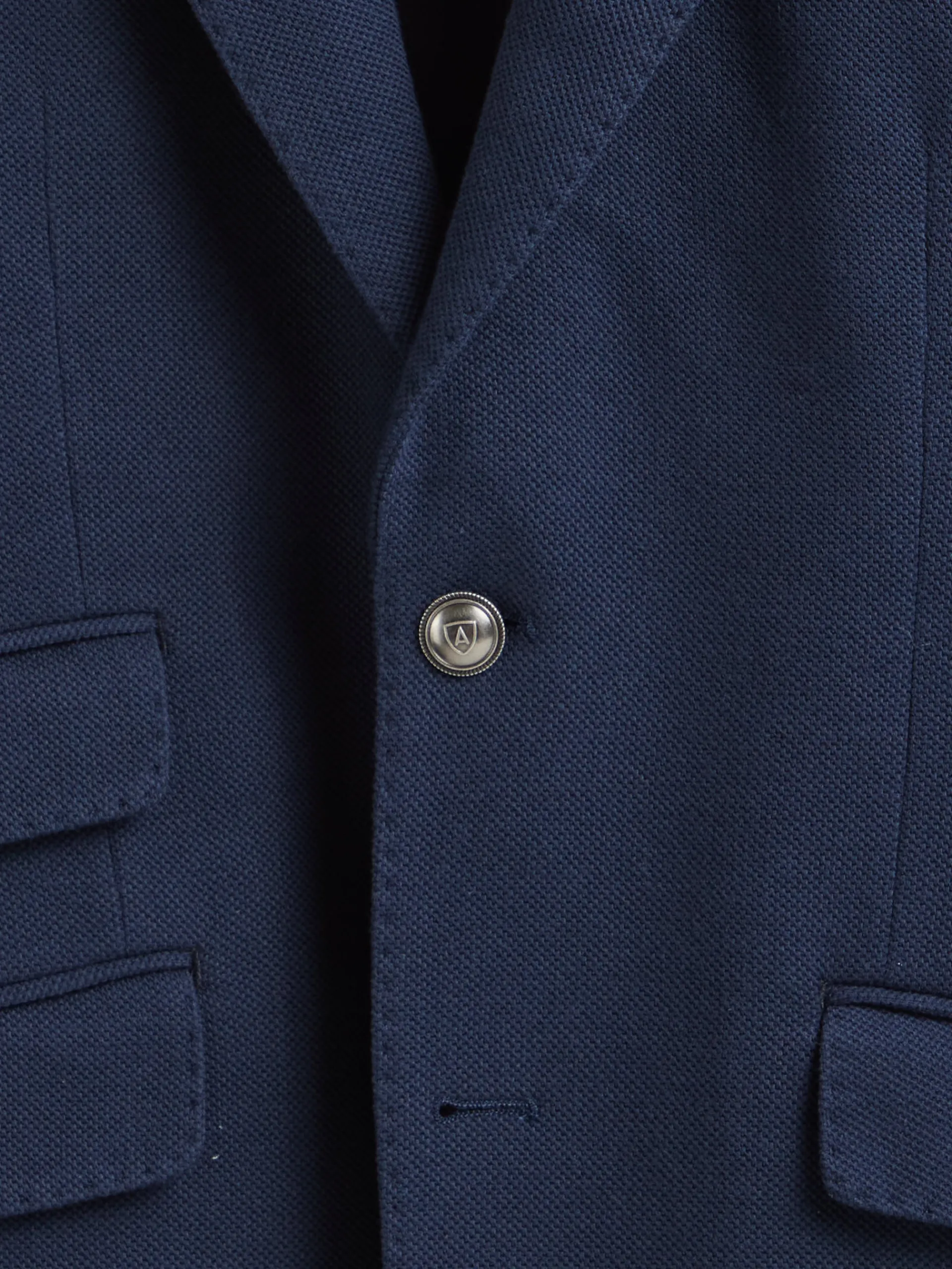 Americanas-Alvaro Moreno AMERICANA PUNTO ESTRUCTURA Azul Marino