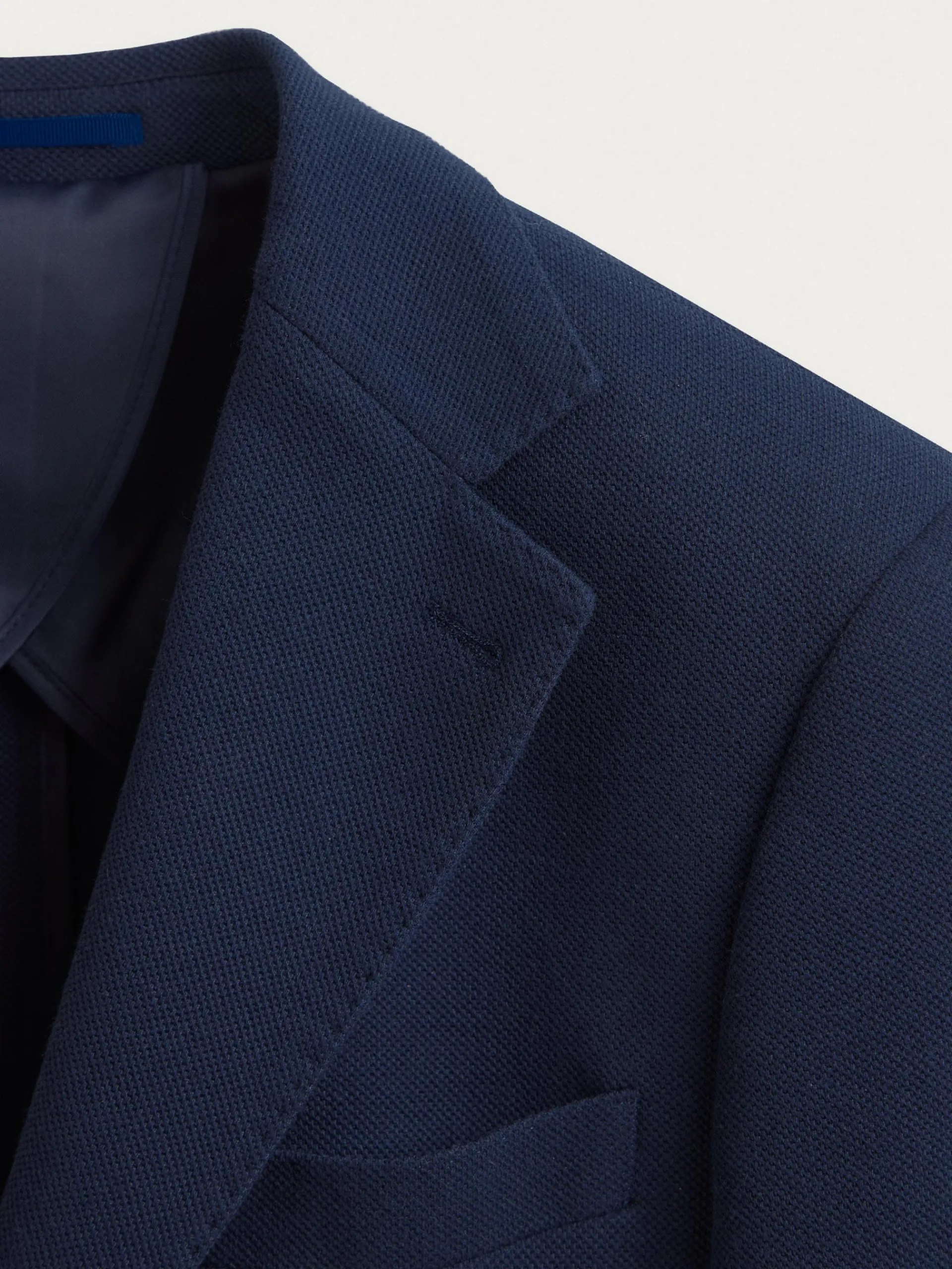 Americanas-Alvaro Moreno AMERICANA PUNTO ESTRUCTURA Azul Marino