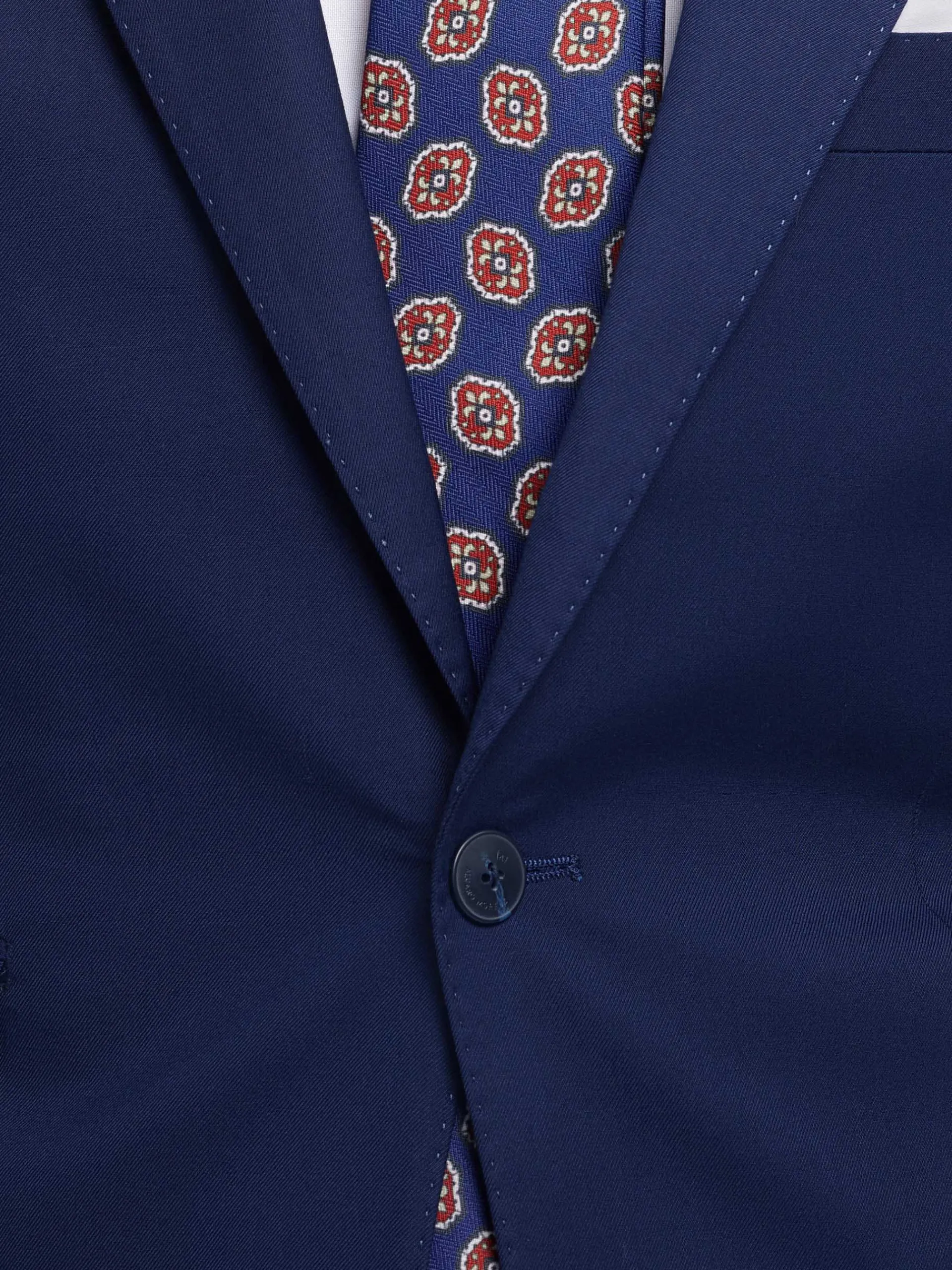 Trajes|Trajes-Alvaro Moreno AMERICANA TWILL Azul