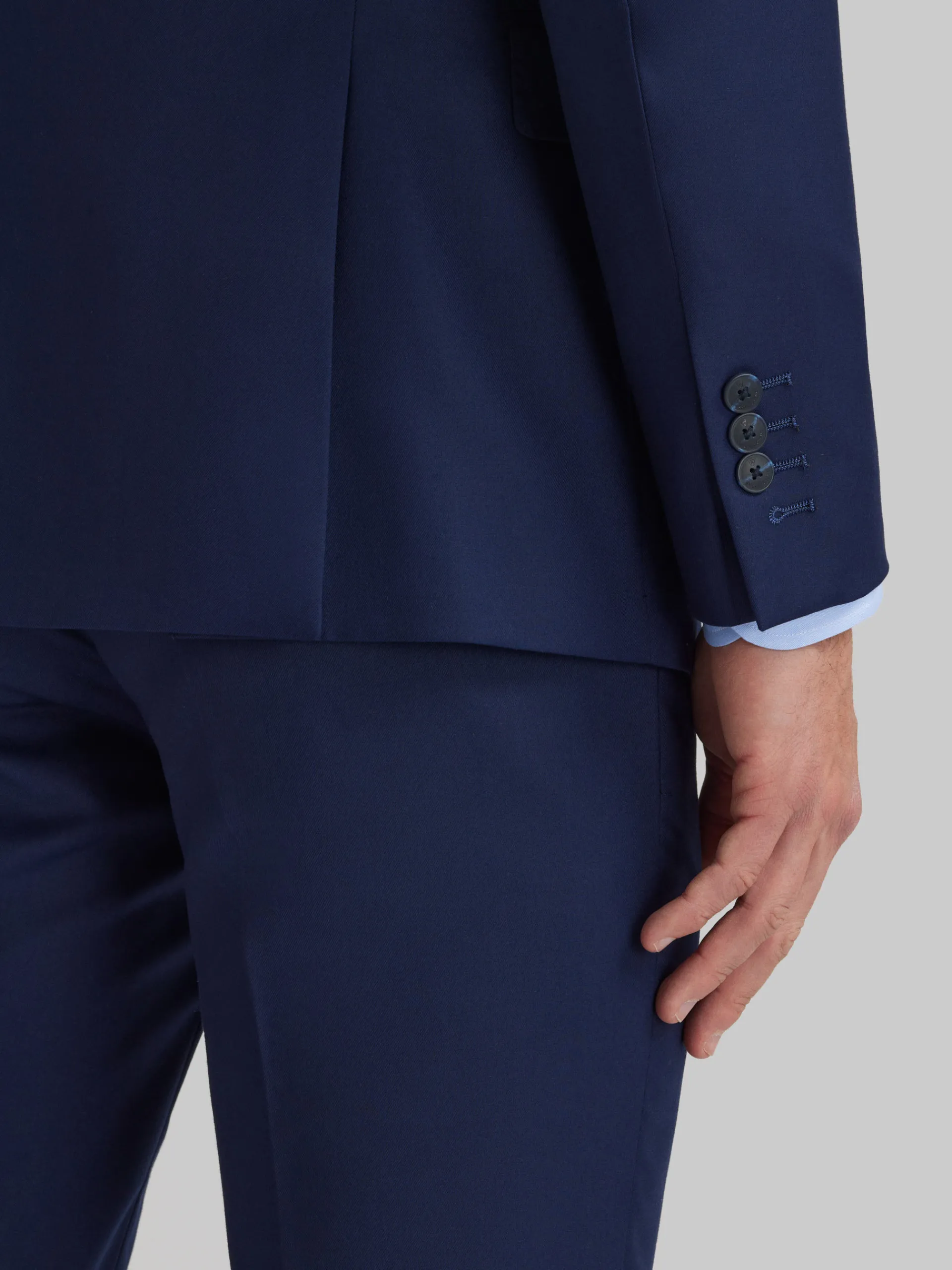 Trajes|Trajes-Alvaro Moreno AMERICANA TWILL Azul