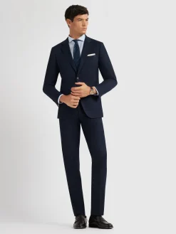 Trajes|Trajes-Alvaro Moreno AMERICANA TWILL Azul Marino