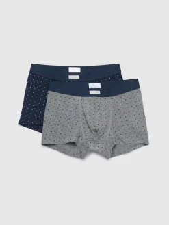 Ropa Interior-Alvaro Moreno BOXER DOTS Azul Marino