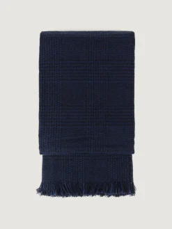 Bufandas-Alvaro Moreno BUFANDA CHECKS Azul Marino