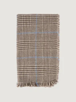 Bufandas-Alvaro Moreno BUFANDA CHECKS MARRÓN Marrón